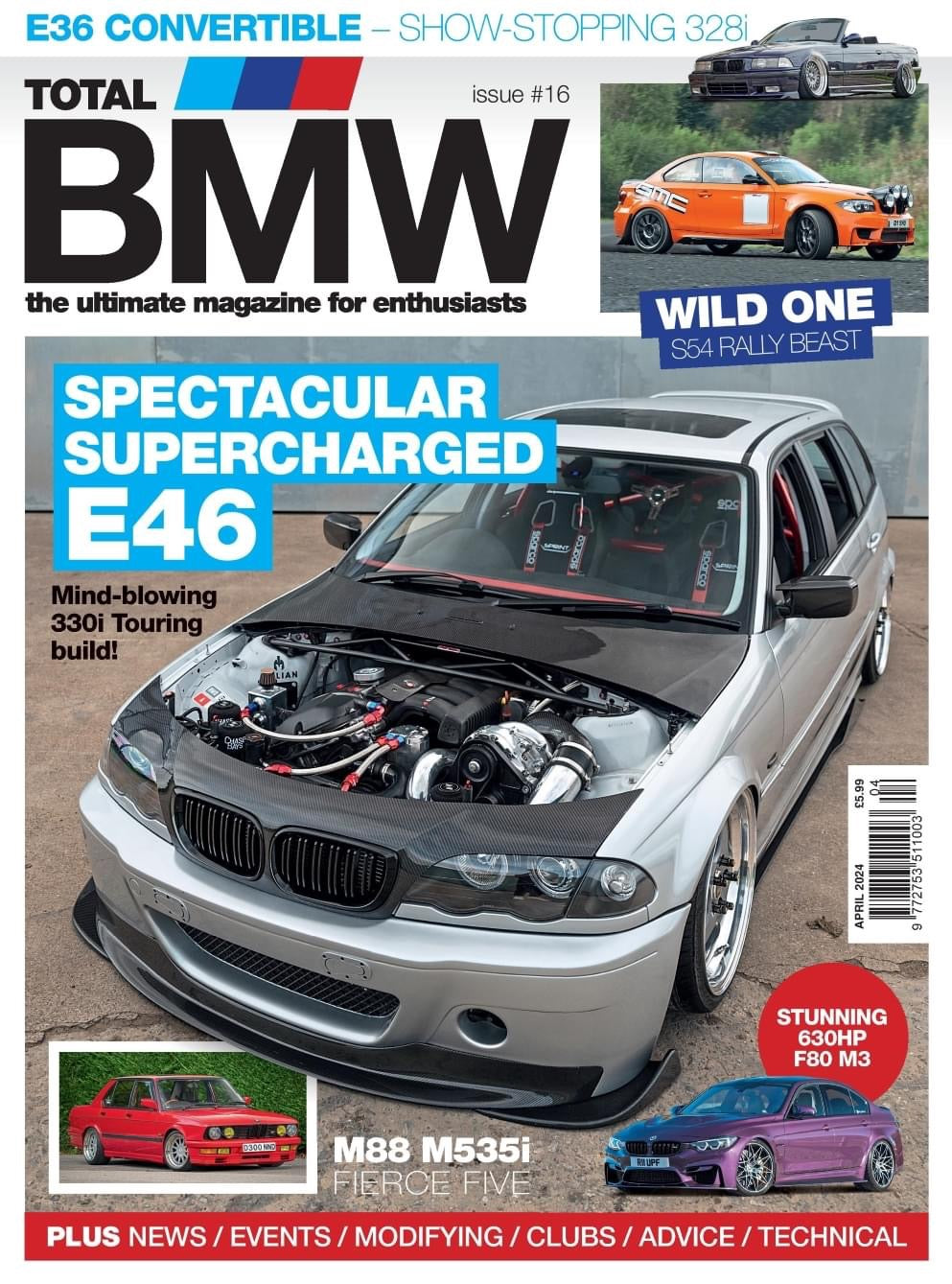 Total BMW magazine feature - Supercharged E46 330i Touring