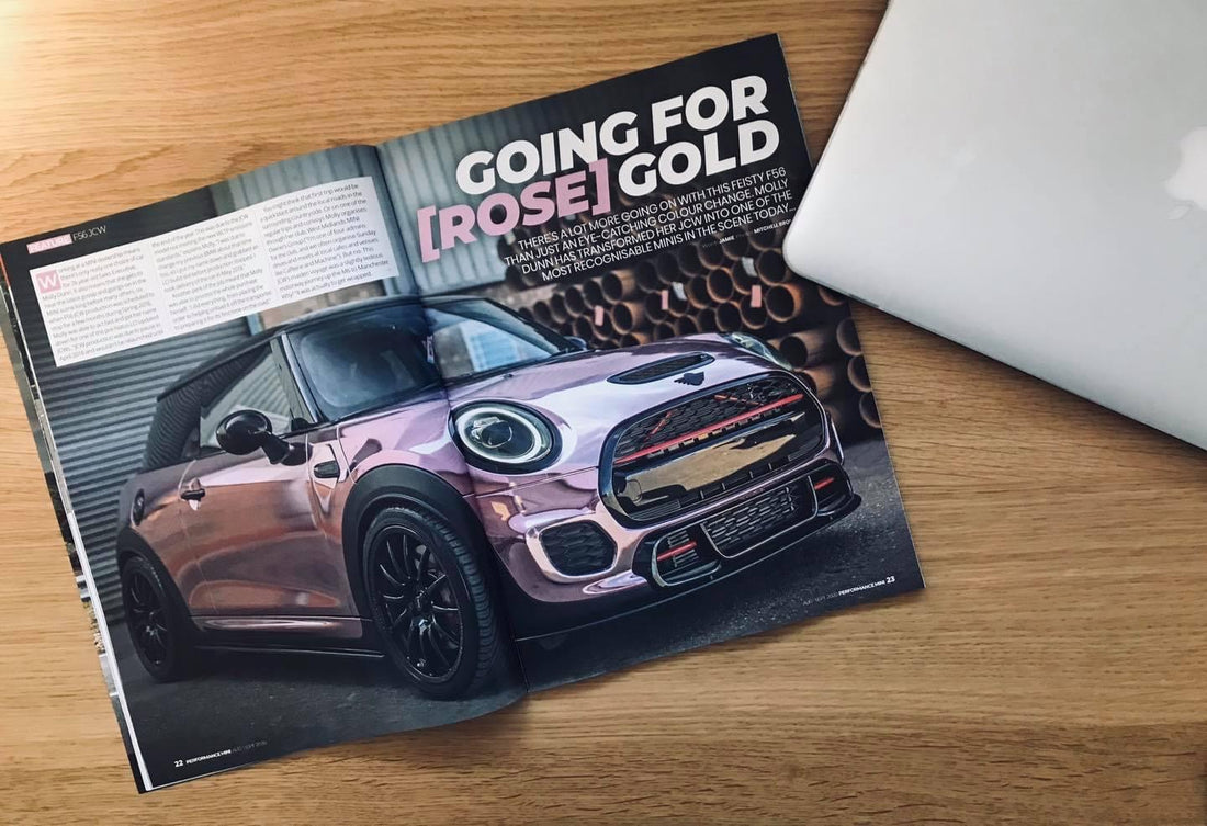 Performance MINI feature - Rose Gold JCW